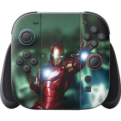 Marvel Tony Stark Iron Man Nintendo Skins